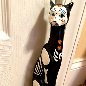 Halloween Decor-Day of the Dead Cat